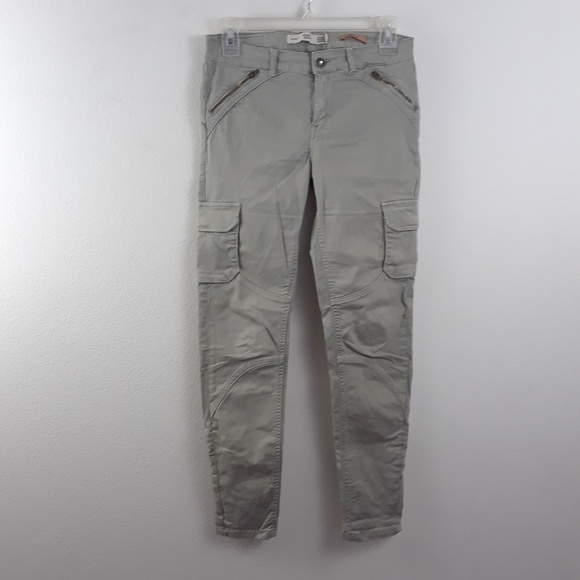 zara white cargo pants
